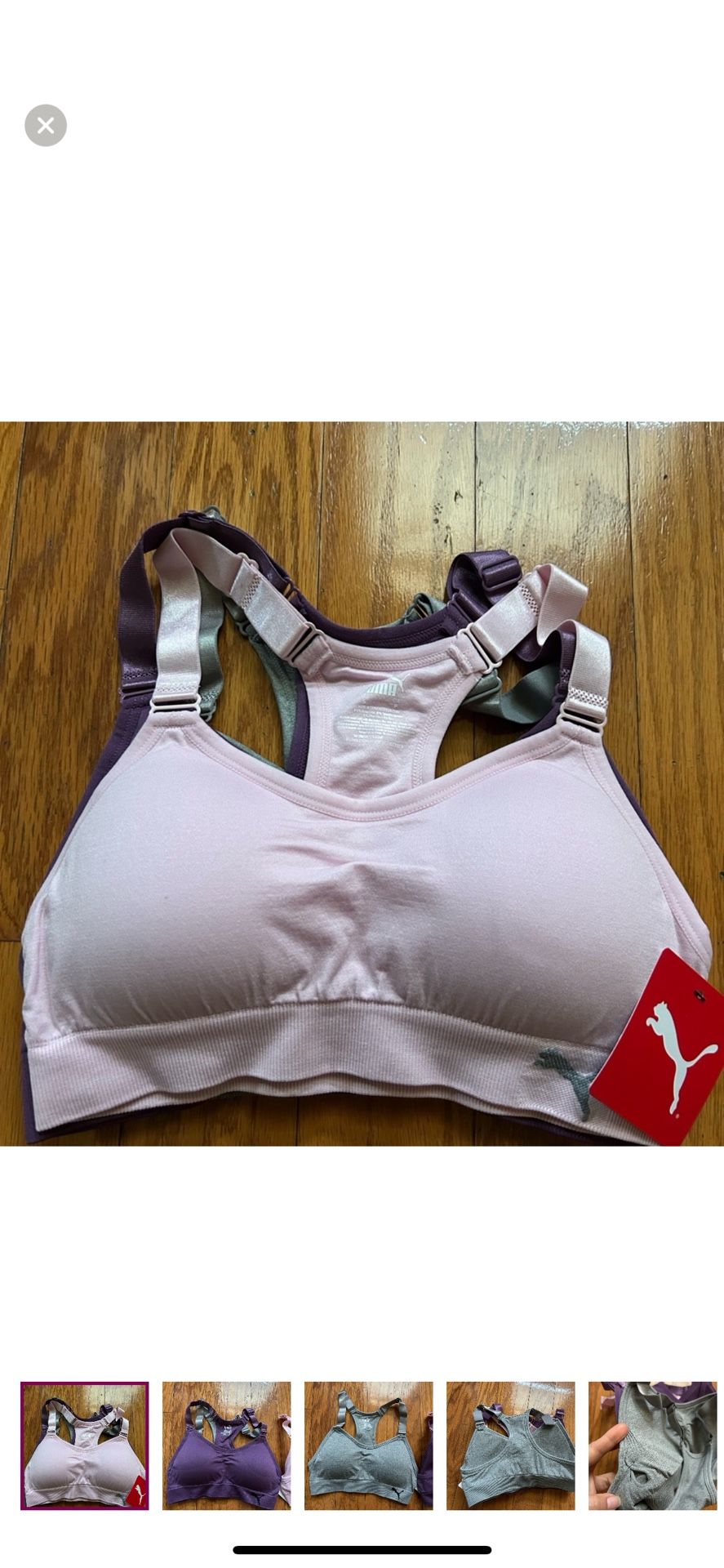 NWT Puma Women Sports Bra Size L