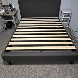 Queen bed frame perfect condition- free delivery