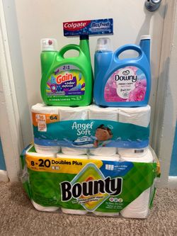 Gain,dawny, angel soft, bounty