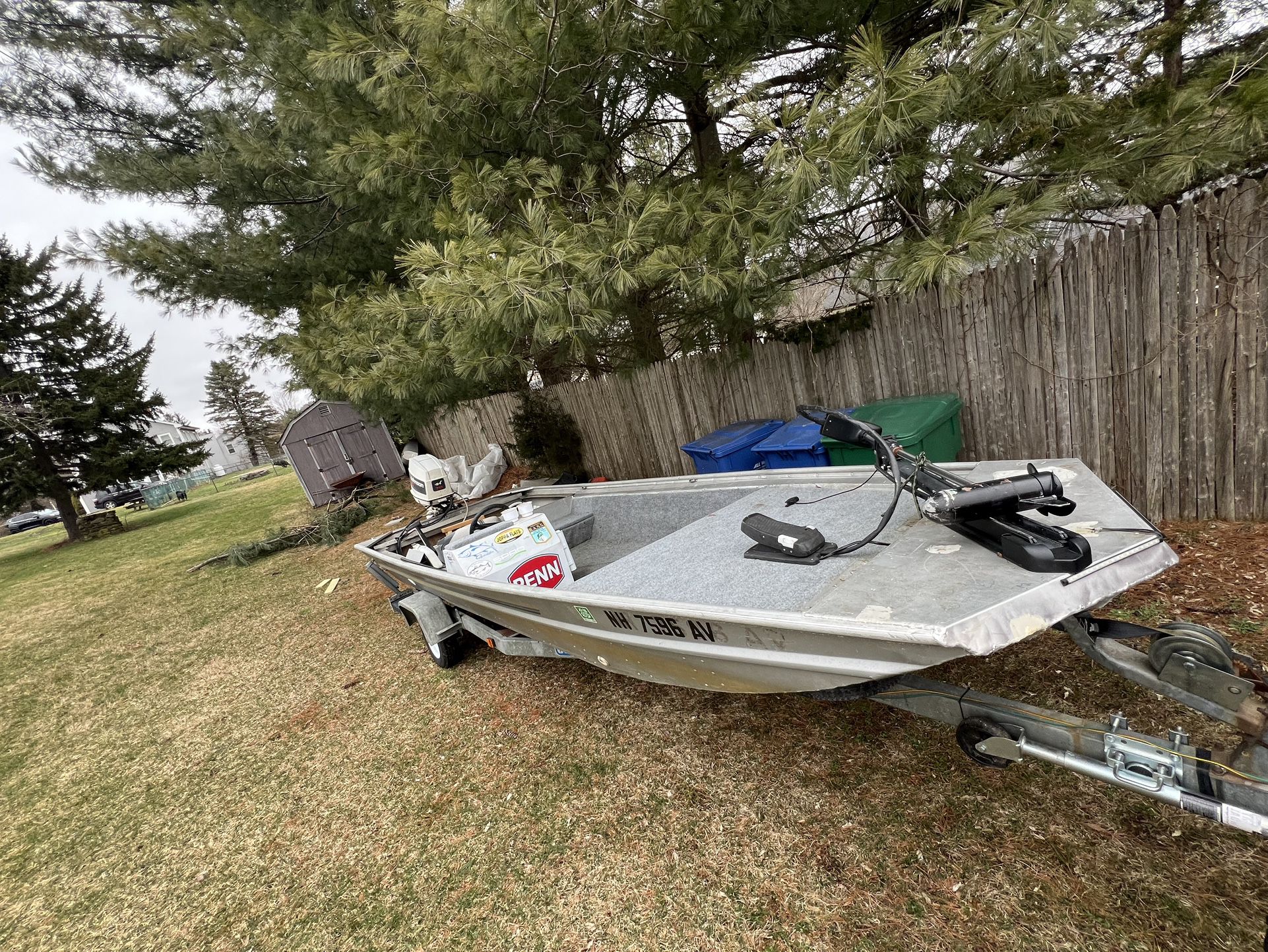 17ft Bass Boat 