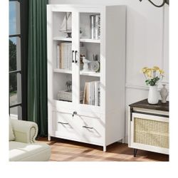 File Cabinet With Glass Doors