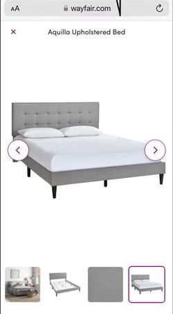 Brand New Queen Bed grey