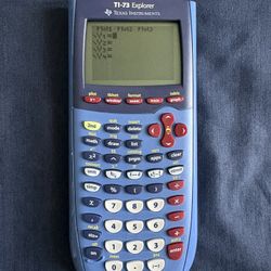 TI-73 Texas Instruments Graphing Calculator