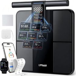 Brand New Smart Body Fat Scale with Handle – 8 Electrode, BMI & Muscle Mass