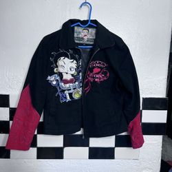 womens betty boop jacket xl