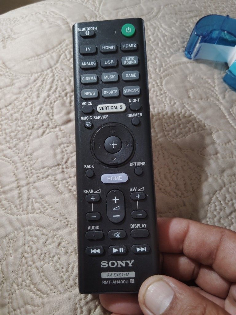 Sony Sound Bar Remote Control $20 Cash