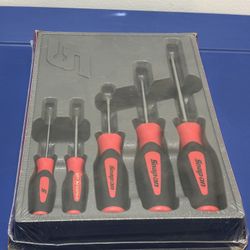 Snap-on Tools 5 pc PHILLIPS® Instinct® Soft Grip Screwdriver Set (Red)