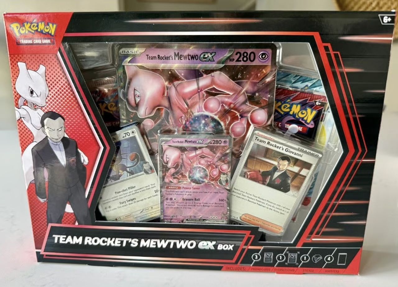 Pokemon - Team Rockets Mewtwo EX Box