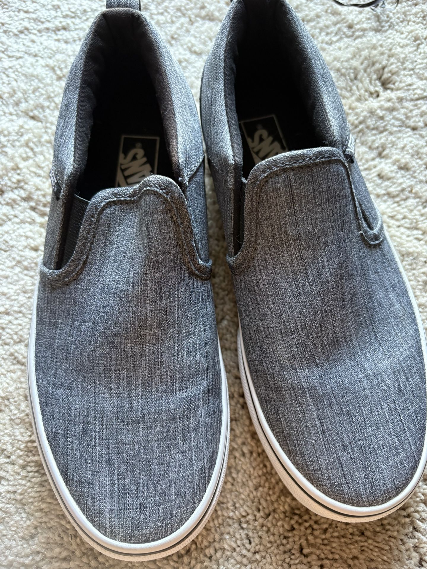 New Gray Vans Size 3 Youth
