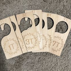 Kids Wooden closet Divider 