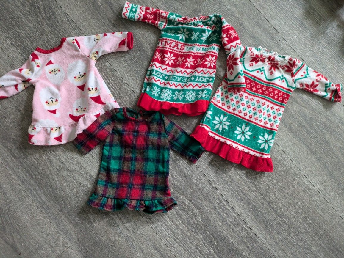 Toy Doll Christmas Outfits 
