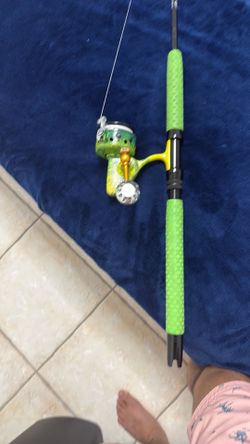 Penn704z with custom rod the rod tip is broken