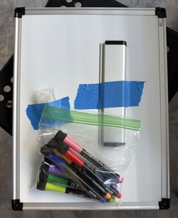 White Board w/markers