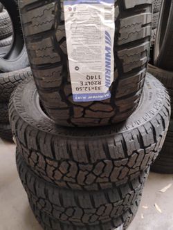 New set of tires winrun 33 1250 20 lt