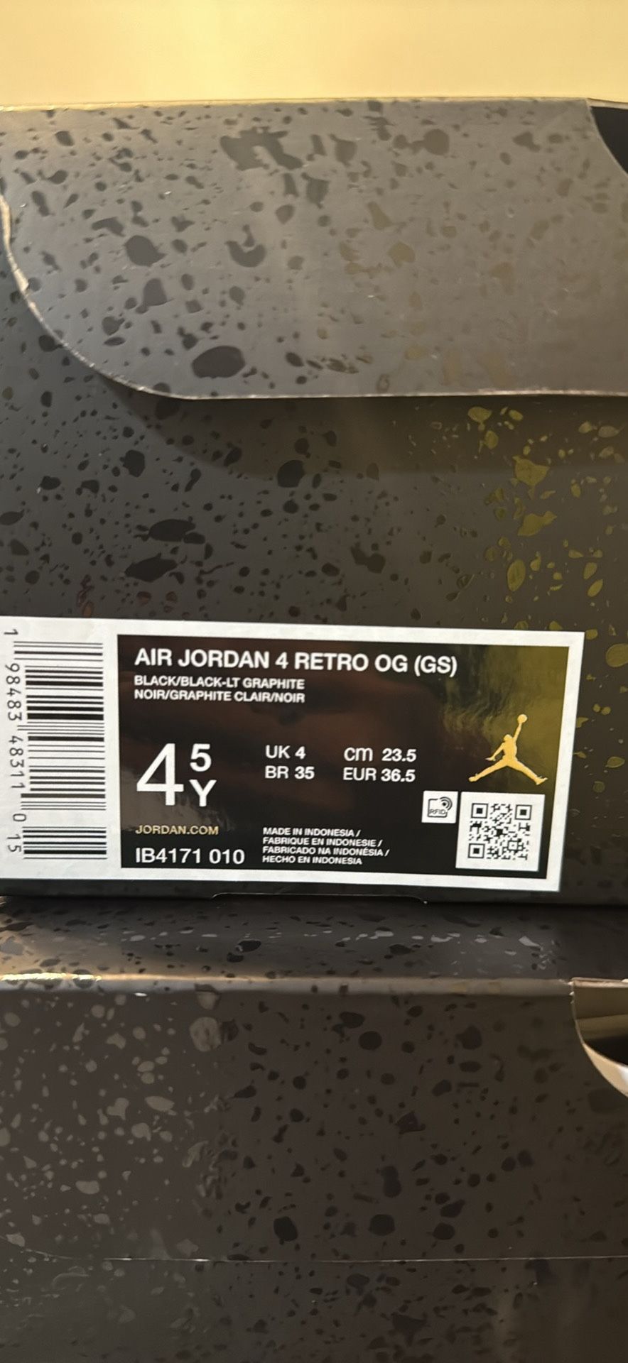 Air Jordan 4’s Black Cat 