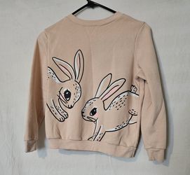 H&M Girl Sweatshirt Festival Holiday Shirt Size 8-10