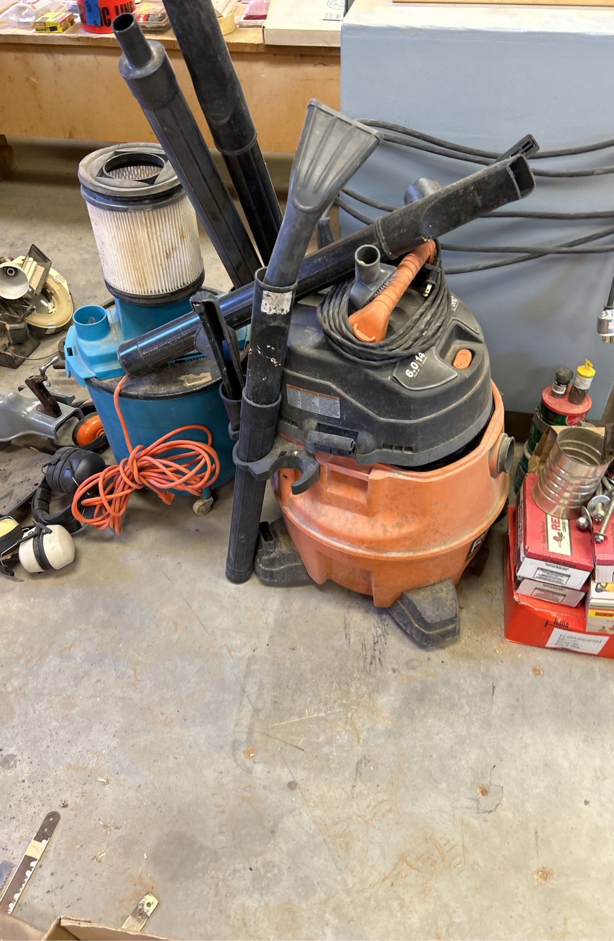 Shop Vac’s