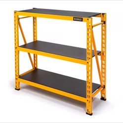 DeWalt 48 in. H X 50 in. W X 18 in. D Yellow Steel Storage Rack  