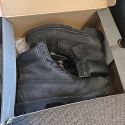 Timberland Black Work Boots – Size 8.5 Men's