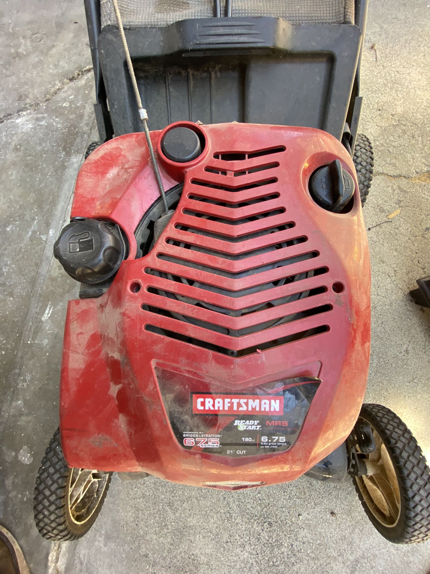 Craftsman lawnmower- 21” cut lawn mower