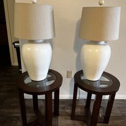End Tables and Lamps 