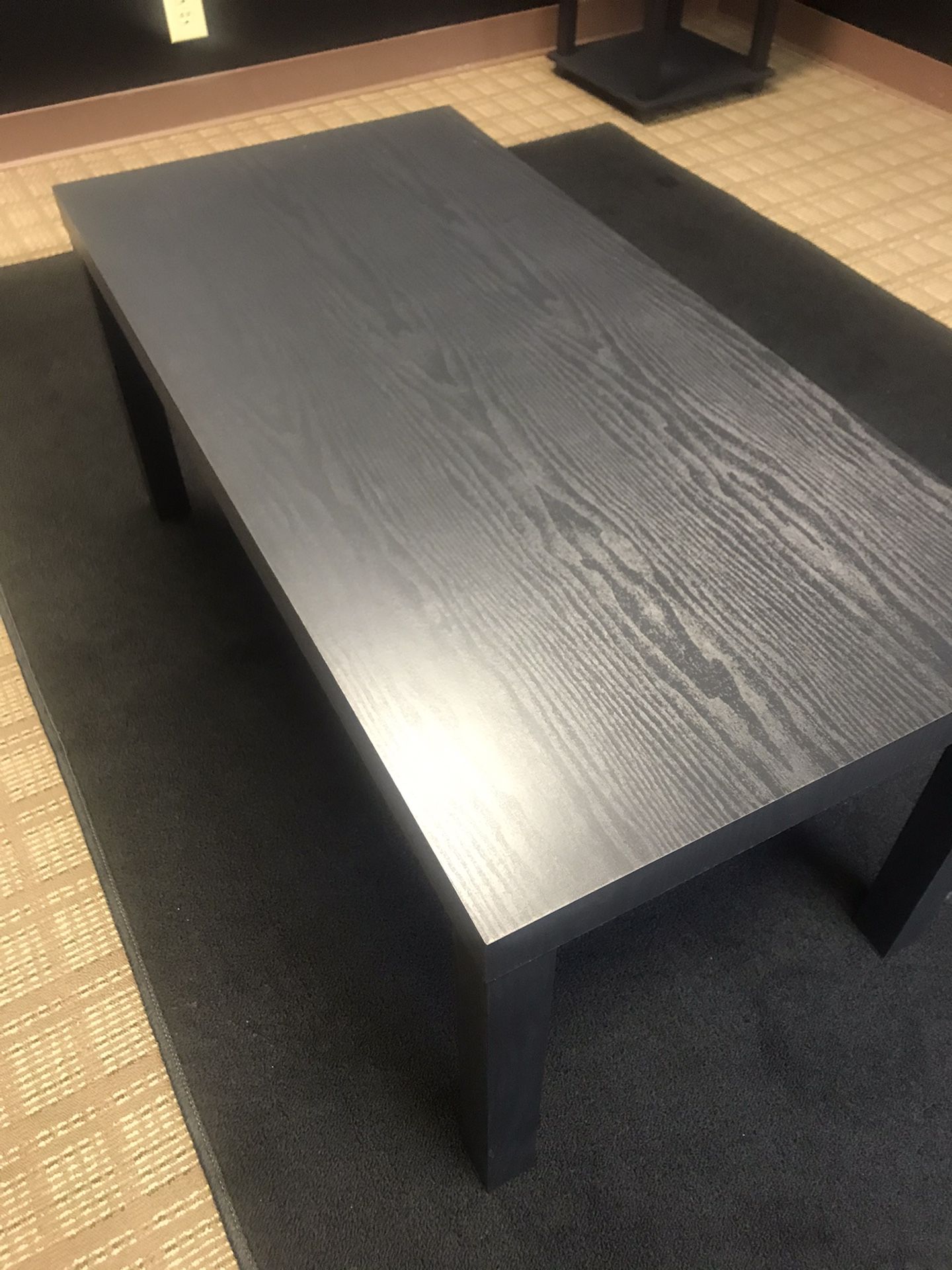 Black Wood Coffee Table