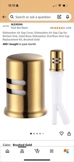 Dishwasher Air Gap Cover