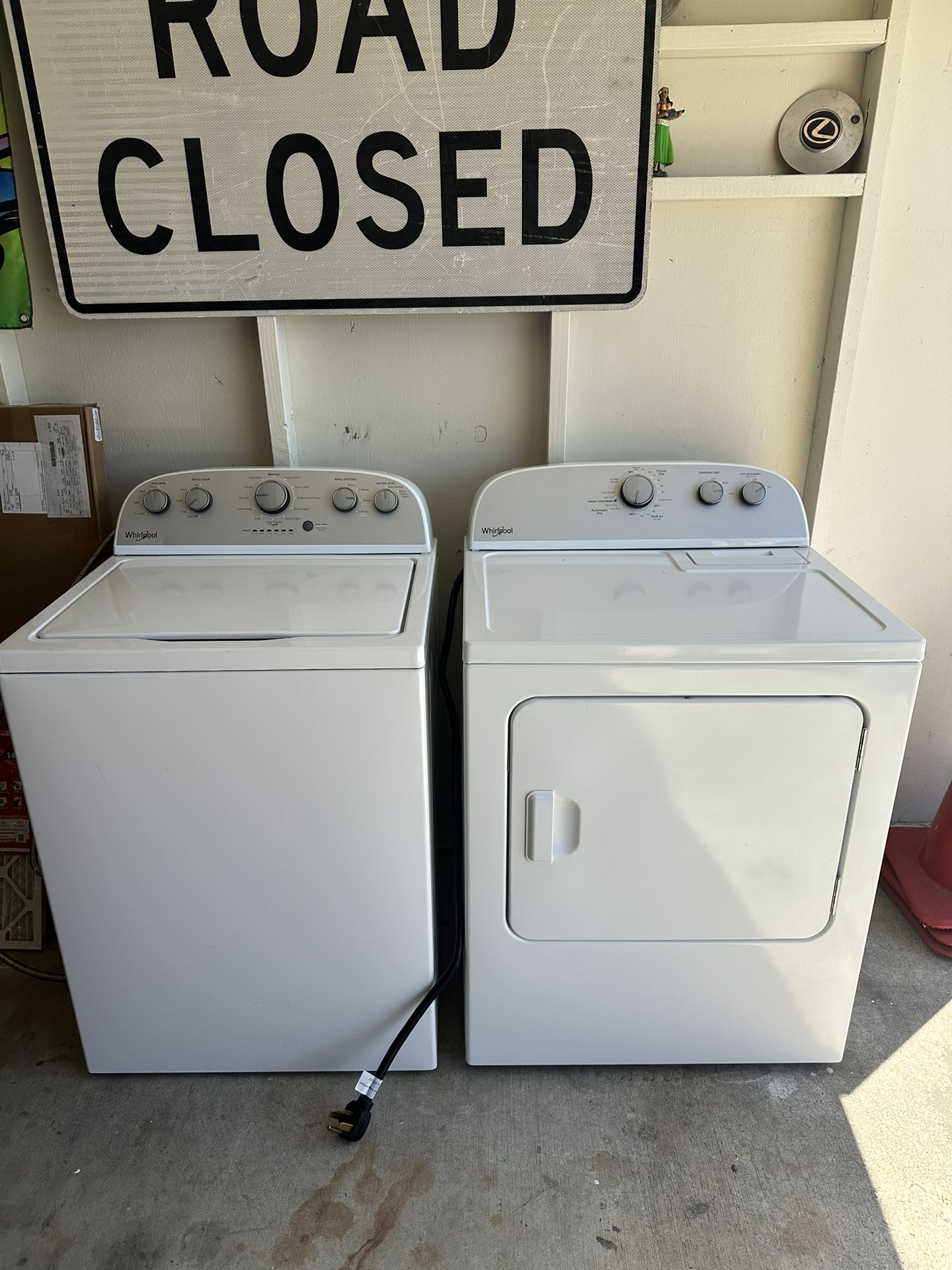 Washer And Dryer