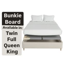 Bunkie Board Queen Size 2” Inch Thick Foundation For Mattress New From Factory Available Size: Twin-Twin XL-Full-King Same Day Delivery