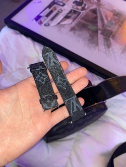Apple Watch Black Pattern Band