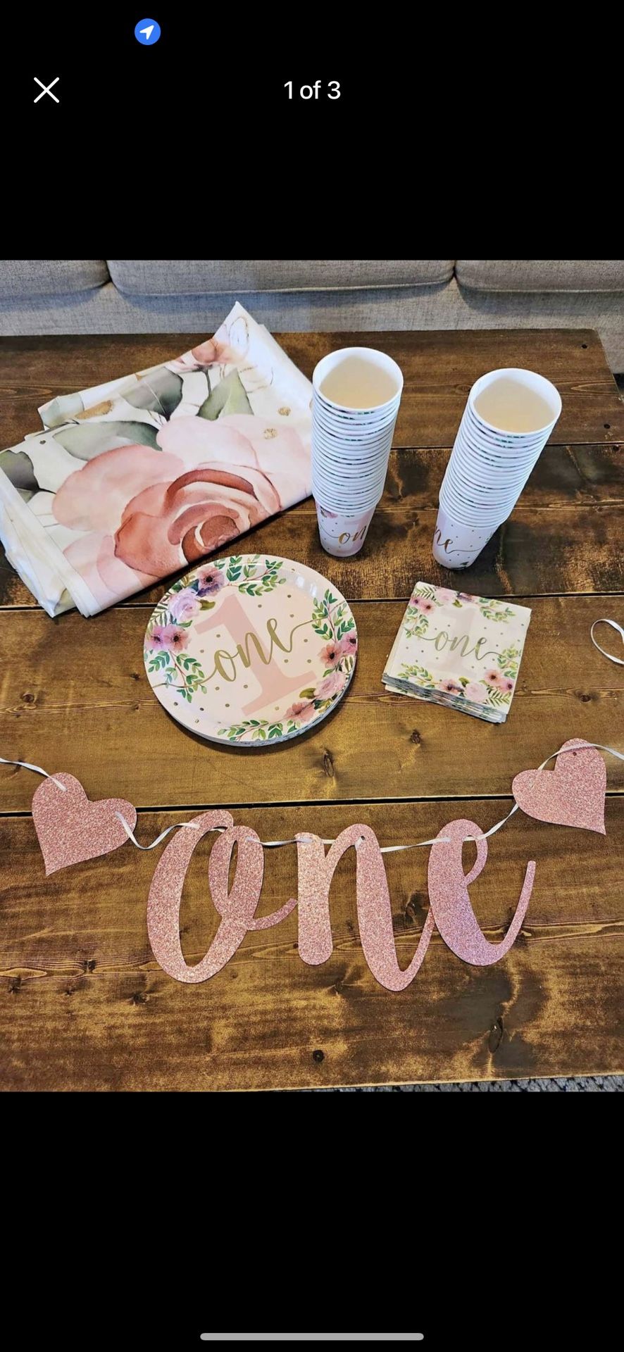 ONEderful Theme Party Supplies