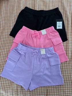 365 Kids Girls Shorts Bundle Size 7 – Set of 3