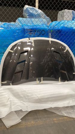 Blemished 2016-2019 Nissan Sentra Carbon Creations JS Hood - 1 Piece