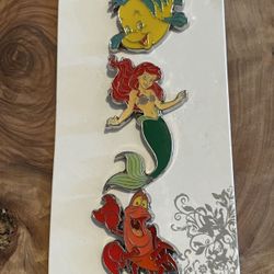 Disney Little Mermaid & Peter Pan Pin Sets