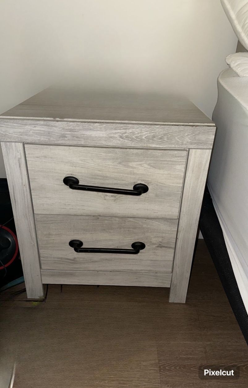 Coastol White 2 Drawer Nightstands