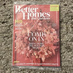 Lot Of 2 BETTER HOMES/FAMILY CIRCLE MAGAZINES-Holiday & Family Comes First 2016