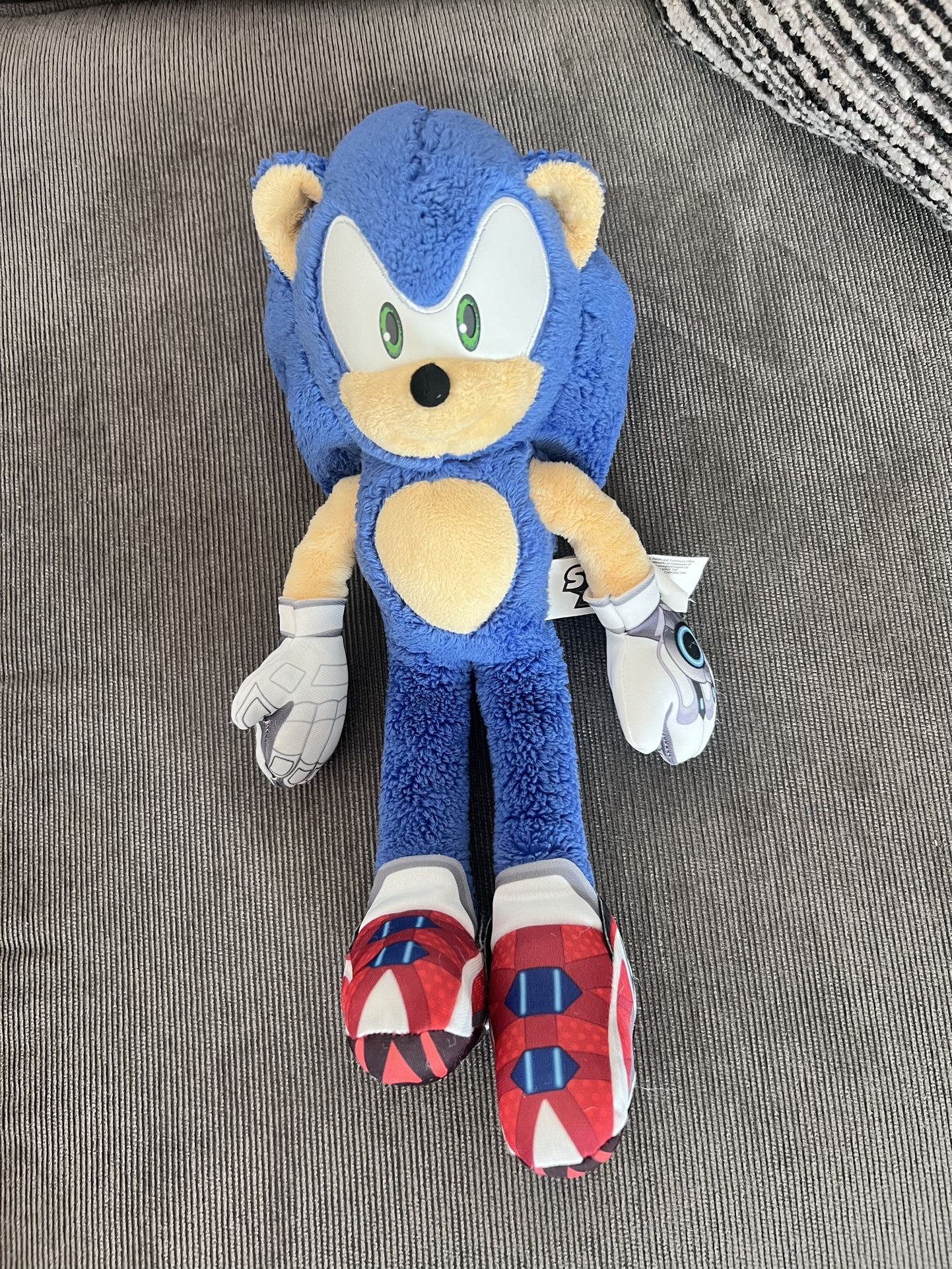 Sonic The Hedgehog Sonic Prime 13 inch Plush Figure Doll Stuffed Animal