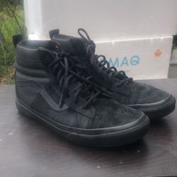 VANS - The North Face x 721356 Mens Black High Black Sneakers Size 11