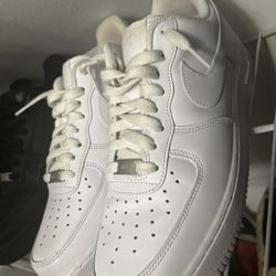 White Air Force 1s