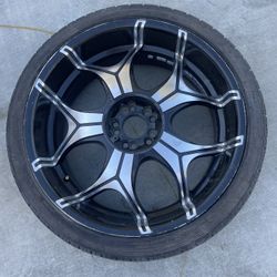 22” Rims With Tires