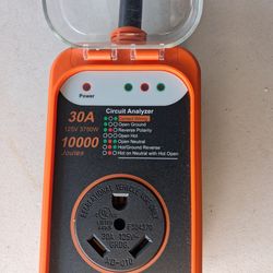 Rv  Surge Protector & analyzer reader for r v thirty amant ten thousand joul