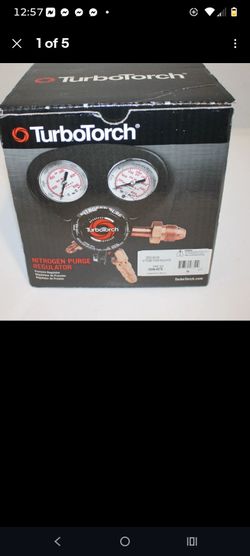 Turbo Torch Purge Regulator