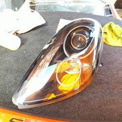 2015 Cayman Left headlights