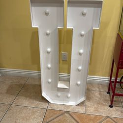 Marquee Letter U Party Birthday Anniversary Graduation Decoration 4 Ft