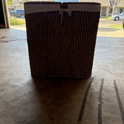 Wicker Laundry Basket 