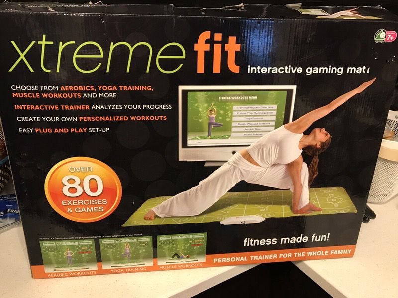 Interactive fitness mat