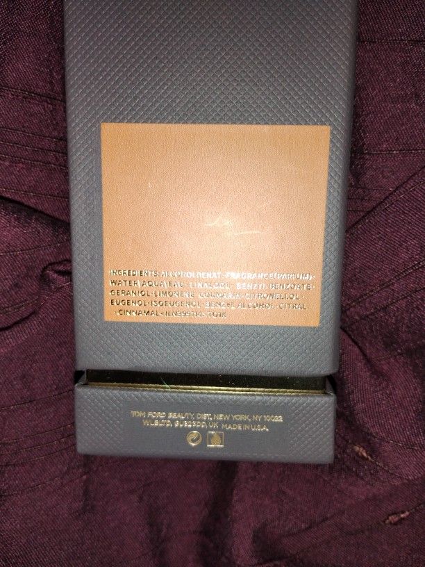 TOM FORD TOBACCO VANILLE] (AUTHENTIC BARCODE)