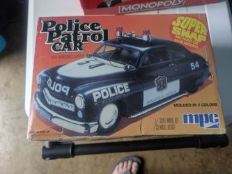 Model kit for a 1949 Mercury Police Patrol