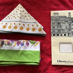 Vintage Liberty Scarves Made In Italy