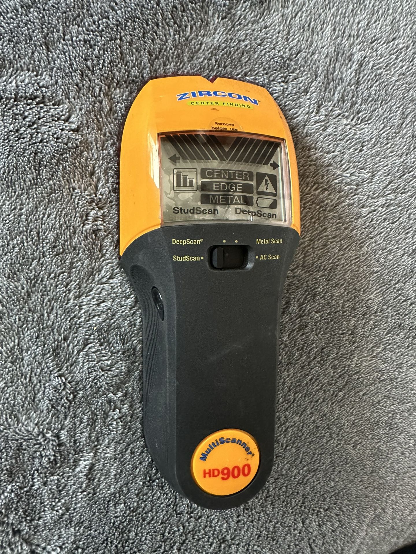 Zircon HD900 9 Volt 4-Mode Multiscanner